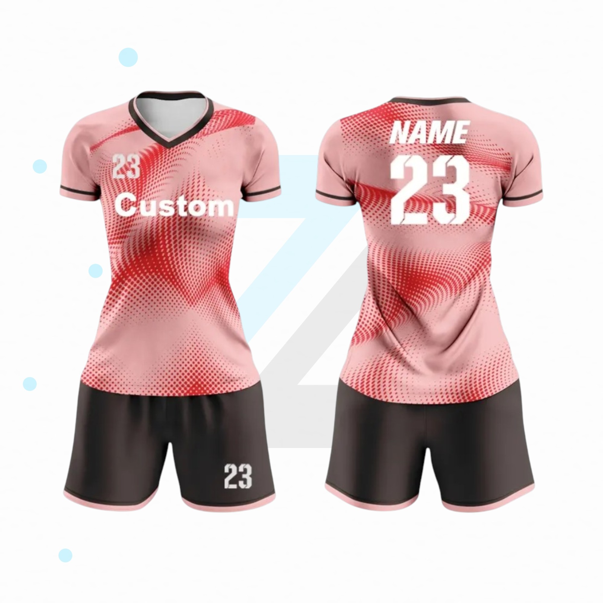 StrikeForce Elite Soccer Uniform | Custom Match Jersey & High‑Durability Performance Shorts angle 3